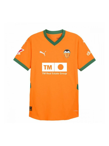 Мъжка Футболна Фланелка с Къс Ръкав Puma Valencia C.F. 3ª Equipación - M