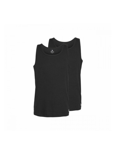 Мъжки Топ Тениски Adidas Active Flex Cotton Черен 2 броя - L