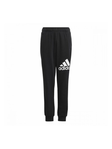 Детски Спортен Панталон Adidas Fit Big Logo Черен - Размер - 7-8 Години