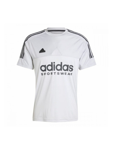 Мъжка тениска с къс ръкав Adidas Tiro Сив - L