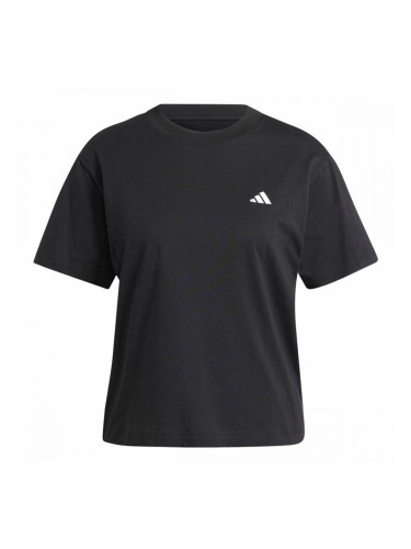Дамска тениска с къс ръкав Adidas Essentials Черен - L