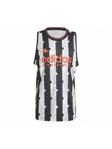 Мъжки Топ Тениски Adidas House Of Tiro Tank Top Бял Черен - M