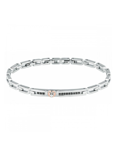 Мъжка гривна Maserati JM423AVD25 Неръждаема стомана 21,5 cm