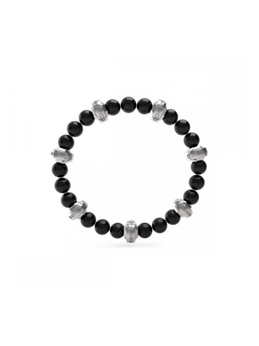 Мъжка гривна Guess JUMB04057JWSTBKT-U Черен