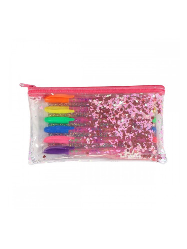 Комплект Химикали Barbie fuchsia