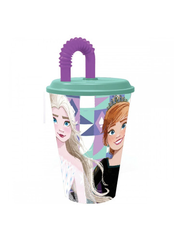 Чаша със Сламка Frozen CZ11363 430 ml