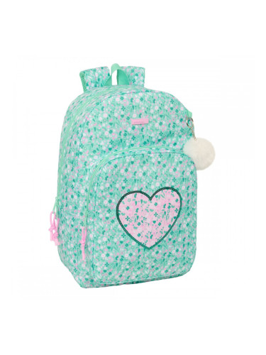 Училищна чанта Safta Cuore Мента 30 x 46 x 14 cm