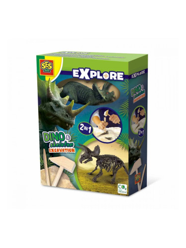 Игра за Изкоп SES Creative Triceratops