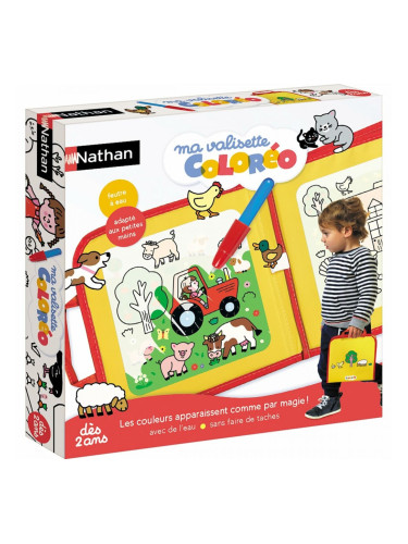 Комплект за Рисуване Nathan MY COLOREO SUITCASE