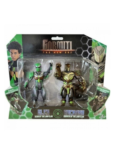 Playset Gormiti Glen and Rockard 15 cm