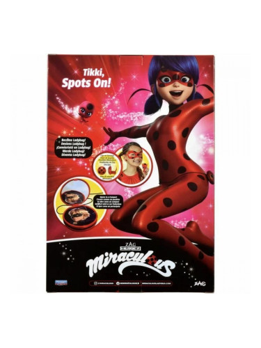 Маскировъчен костюм за деца Bandai Miraculous Ladybug Червен rouge LadyBug