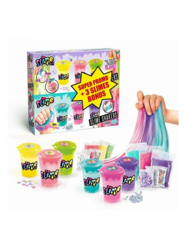 Игра от Пластелин Canal Toys Agitadores de slime 3 + 3 extra