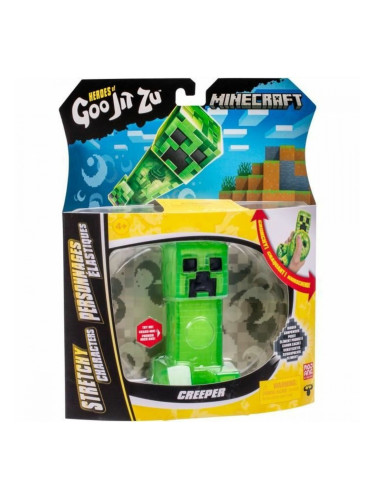 Съчленена Фигура Goo Jit Zu Creeper de Minecraft