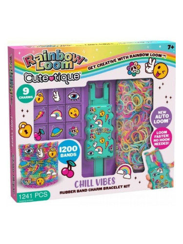 Стъклени мъниста Bandai Rainbow Loom Cute Tique