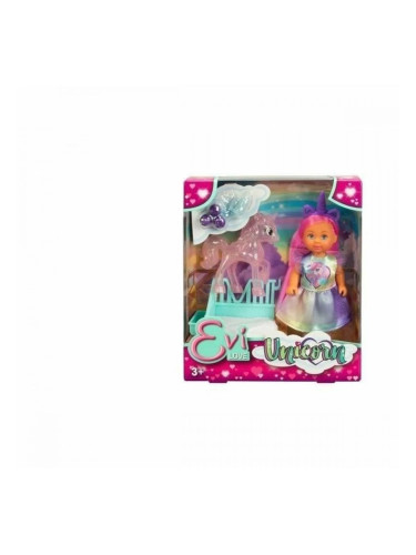 Бебешка кукла Simba Evi Love - Unicornio