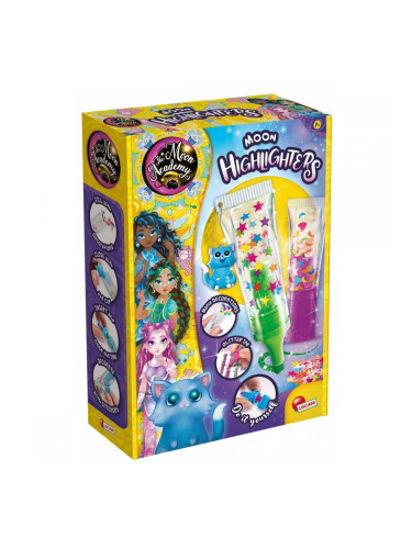 Занаятчийска игра Lisciani Giochi The Moon Academy Moon Highlighters Многоцветен
