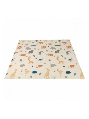 Подложка за игра Nûby полиетилен Safari 200 x 150 x 1 cm