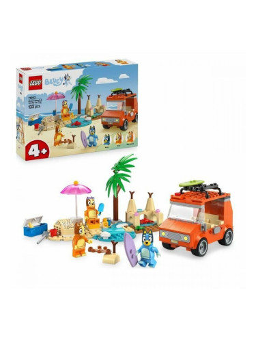 Строителна Игра Lego 11202 Bluey's Beach & Family Car Trip 133 Части