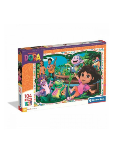 Пъзел Clementoni Dora 62 x 42 cm 104 Части