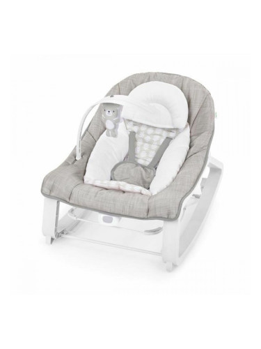 Бебешки Хамак Ingenuity Бял Сив