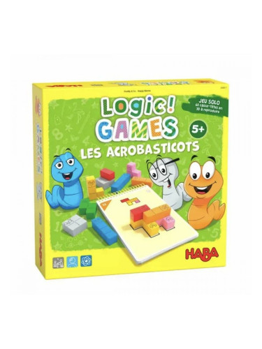 Настолна игра HABA Logic Games - Happy Worms