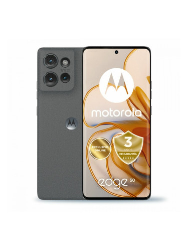Смартфони Motorola Edge 50 5G 6,7" Octa Core 12 GB RAM 512 GB Сив