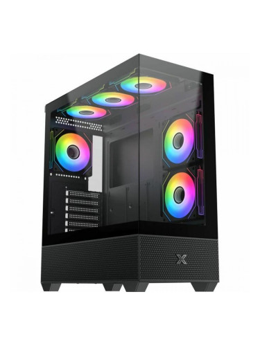ATX полу-висока кутия XIGMATEK Alphard Черен