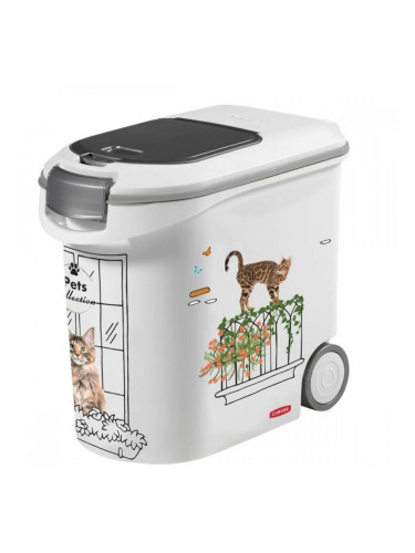 Контейнер за Съхранение на Храни Curver Бял 35 L