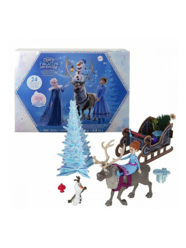 Коледен Календар Frozen HWX20 Пластмаса