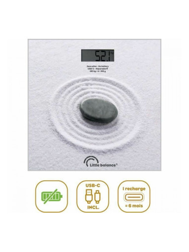 Електронен кантар за баня Little Balance Zen