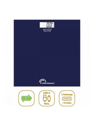 Електронен кантар за баня Little Balance SB3 Син