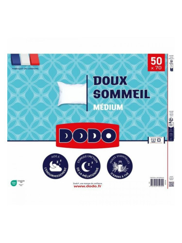 възглавница DODO DOUX SOMMEIL Бял 50 x 70 cm