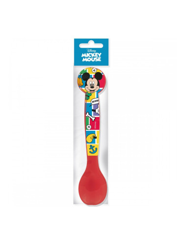 Комплект Прибори за Хранене Mickey Mouse CZ11400 Многоцветен Пластмаса 2 Части