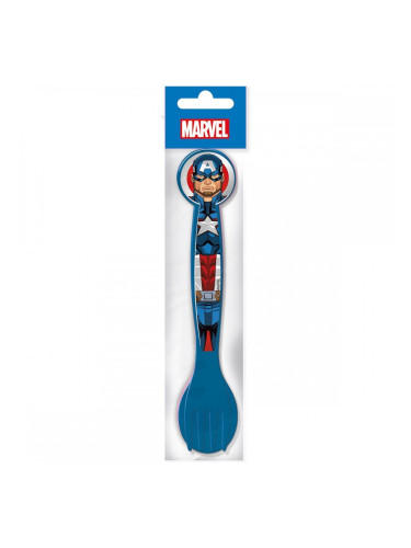 Комплект Прибори за Хранене The Avengers CZ11397 Многоцветен Пластмаса 2 Части