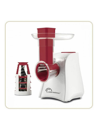 Чопър за Зеленчуци Little Balance Easy Veggie Бял Червен Пластмаса