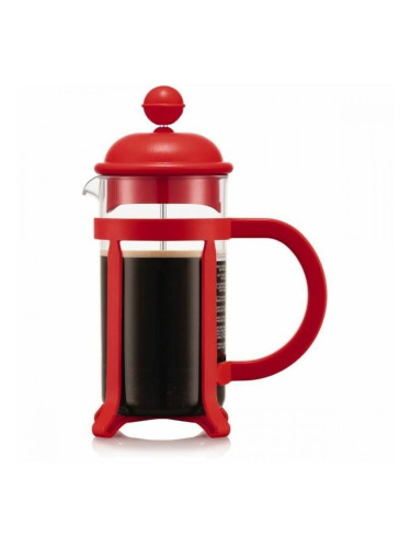 Кафеварка с Френска Преса Bodum Червен