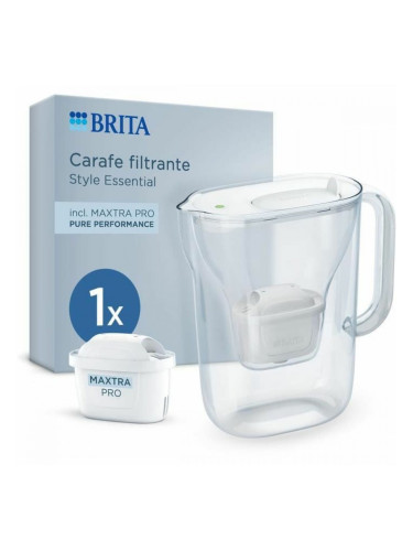 Филтрираща Кана Brita Style Essential Бял Прозрачен 2,4 L