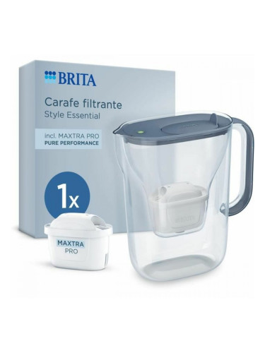 Филтрираща Кана Brita Style Essential Сив Прозрачен 2,4 L