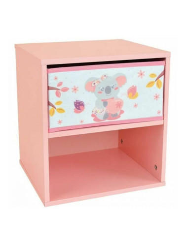 Нощно шкафче Fun House CALLY MIMI KOALA Розов 36 x 33 x 30 cm