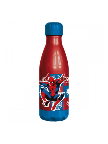 Бутилка за вода Spider-Man CZ11270 560 ml Червен Пластмаса