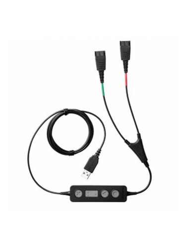 USB Aдаптер Jabra Link 265 USB/QD Черен