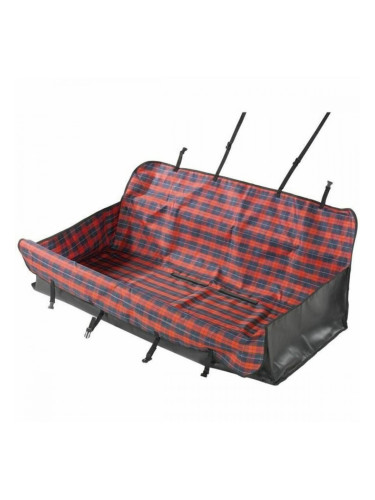 Защитна Постелка за Кола за Домашни Любимци Ferplast Черен Червен 140 x 50 x 60 cm