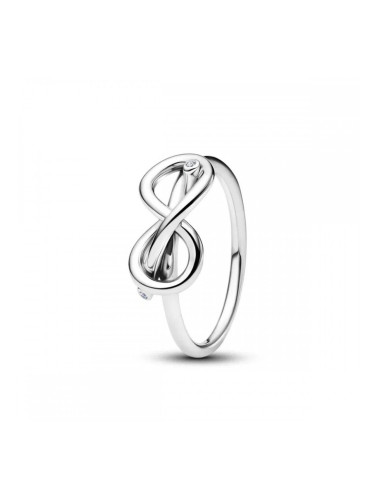 Дамски пръстен Pandora 193759C01-52 12 Сребрист