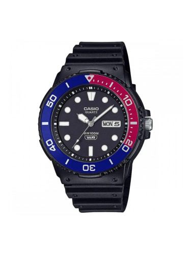 Мъжки часовник Casio DIVER 100M - BLACK (Ø 45 mm)