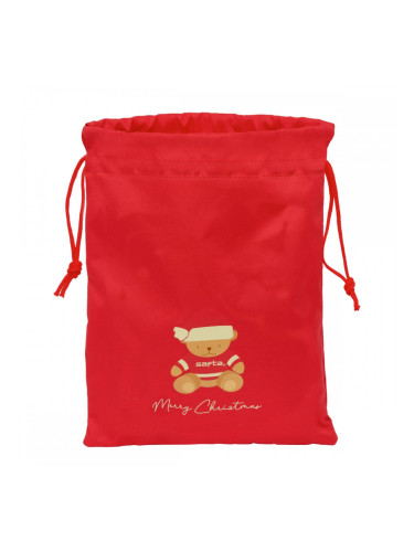 Раница с връвка Safta Червен 26 x 34 x 1 cm