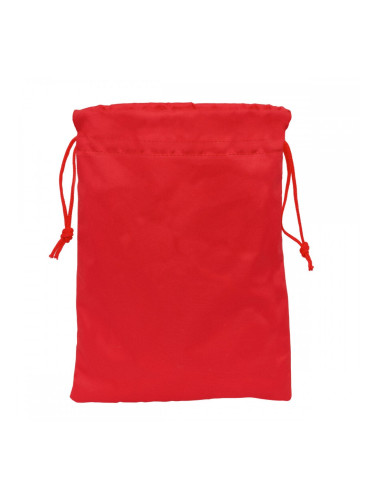 Раница с връвка Safta Червен 26 x 34 x 1 cm