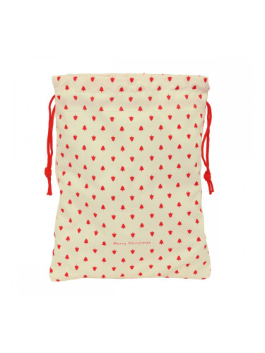 Раница с връвка Safta Бежов 26 x 34 x 1 cm