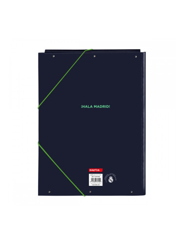 Папка с пръстени Real Madrid C.F. A4 26 x 33.5 x 2.5 cm