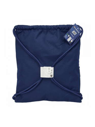 Раница с връвка F.C. Barcelona Морско син 35 x 40 x 1 cm