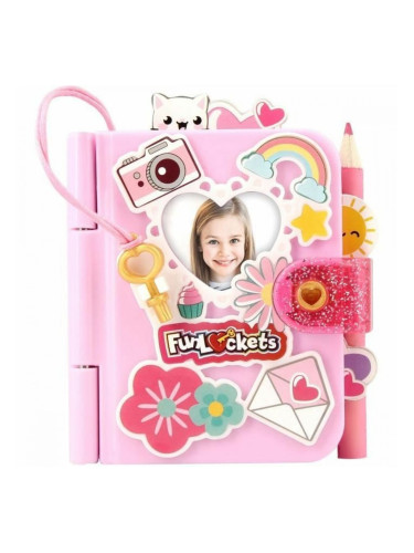 Дневник с аксесоари Funlockets Mini Розов